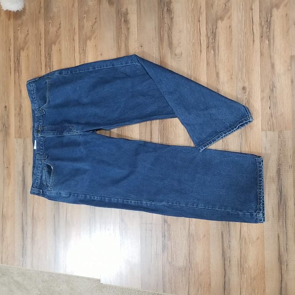 CARHARTT B480 Straight Leg Traditional Fit Demin Jeans -DVB - Dark Vintage Blue